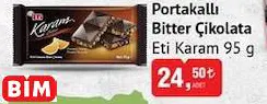 ETİ KARAM PORTAKALLI BİTTER ÇİKOLATA ETİ KARAM PORTAKALLI BİTTER ÇİKOLATA